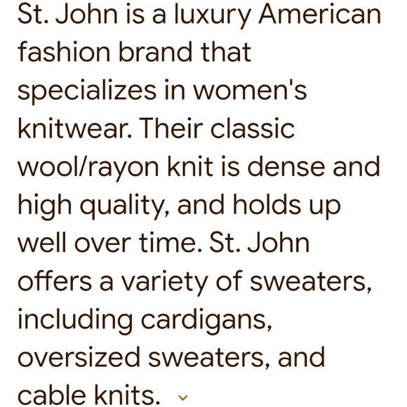 St John Blue Short Sleeve Cardigan Size L. #350 - Picture 5 of 7